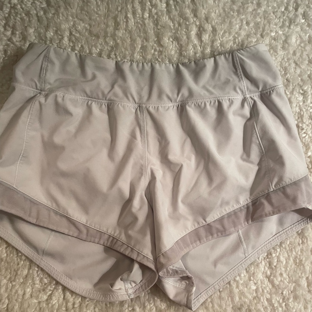 Lululemon white shorts